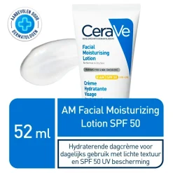 CeraVe SPF50 Hydraterende Gezichtscrème Hot
