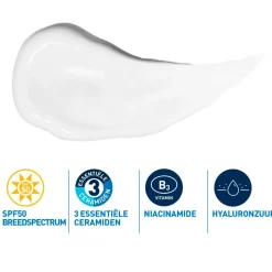 CeraVe SPF50 Hydraterende Gezichtscrème Hot