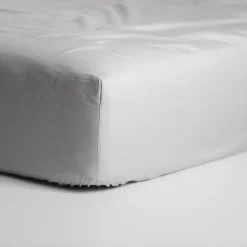 Cinderella Hoeslaken Basic Katoen 30cm Hoekhoogte - light grey 180x210cm New