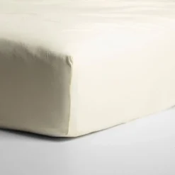 Cinderella Hoeslaken Dubbel Jersey Stretch 40cm Hoek - ivory 90x200/210cm