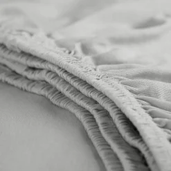 Cinderella Hoeslaken Dubbel Jersey Stretch 40cm Hoek - light grey 160x200/210cm Hot