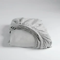 Cinderella Hoeslaken Dubbel Jersey Stretch 40cm Hoek - light grey 90x200/210cm New