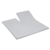 Cinderella Splittopper Single Split Hoeslaken Basic Katoen - light grey 180x200cm Best