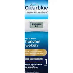 Clearblue Digitale Zwangerschapstest met Wekenindicator New