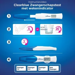 Clearblue Zwangerschapstest met Wekenindicator Online