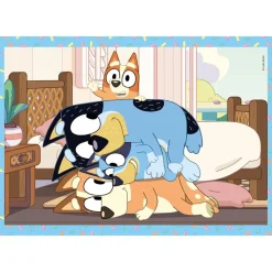 Bluey Clementoni 4-in-1 Puzzel New