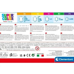 Bluey Clementoni 4-in-1 Puzzel New