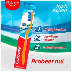 Colgate Triple Action Medium Tandenborstels Sale
