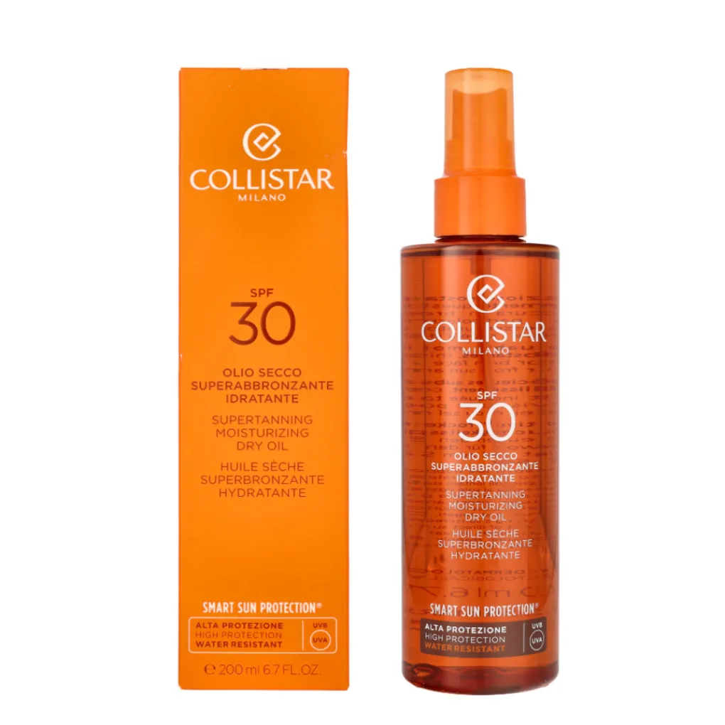 Collistar Supertanning Moisturizing Dry Oil SPF30 200ml Hot