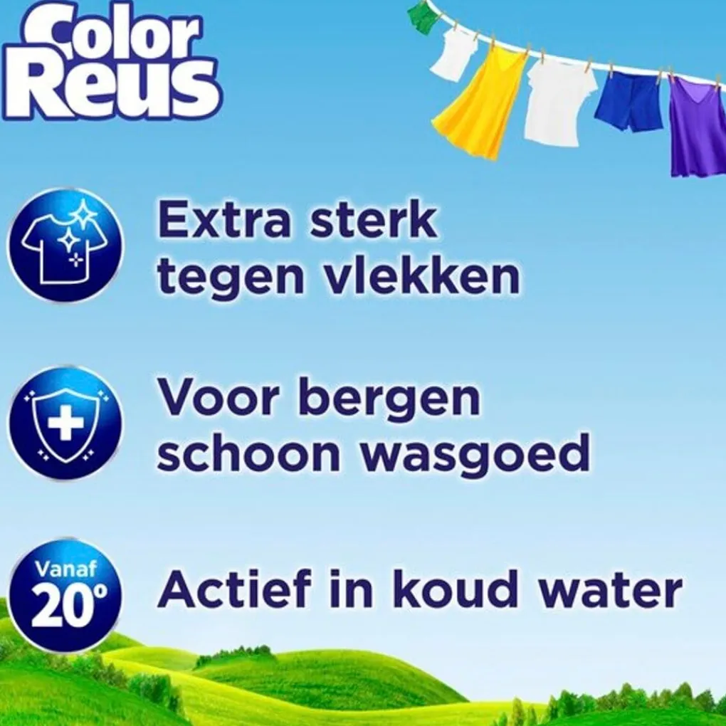 Witte Reus Color Reus Vloeibaar Wasmiddel Clearance