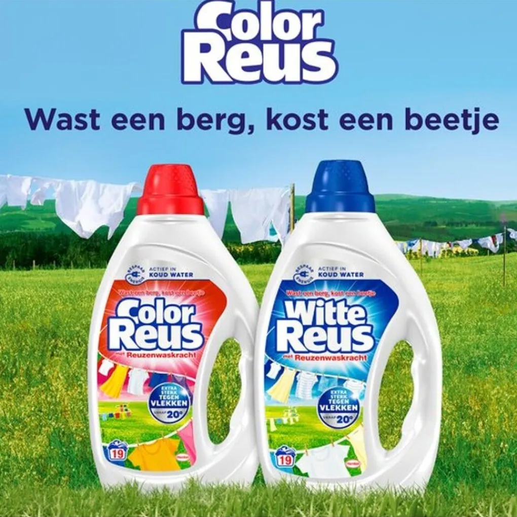 Witte Reus Color Reus Vloeibaar Wasmiddel Clearance