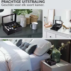 Confibel Luxe Horloge Box Sieraden/Brillen Doos Online