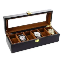 Confibel Luxe Houten Horloge Box Geschikt voor Horloges en Sieraden Best