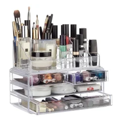 Confibel Make-up Organizer Cosmetica Organizer Verstelbare Lades Outlet