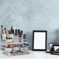 Confibel Make-up Organizer Cosmetica Organizer Verstelbare Lades Outlet