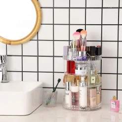 Confibel Make-up Organizer Roteerbaar 360 graden Verstelbare Lades
