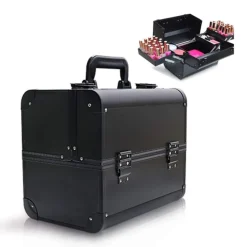 Confibel Opvouwbare Cosmetica Koffer 5 Opbergvakken Beauty Case Clearance