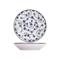 Cosy & Trendy 4 Stuks Flor Azul Diepe borden Porselein Sale
