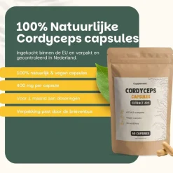 Cupplement Cordyceps Extract Capsules 400 mg Outlet
