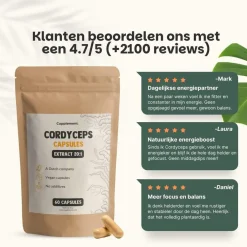 Cupplement Cordyceps Extract Capsules 400 mg Outlet