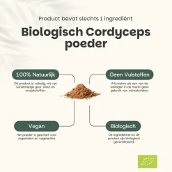 Cupplement Cordyceps Poeder Biologisch Outlet