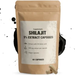 Cupplement Shilajit Extract (5%) Capsules 500 mg Clearance
