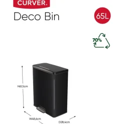 Curver Decobin Prullenbak 65L Sale