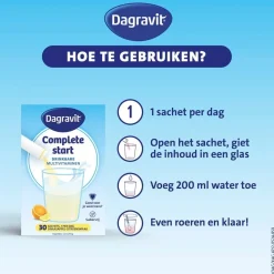 Dagravit Complete Start Drinkbare Multivitaminen Sachets New