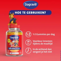 Dagravit Kids Multivitaminen Paw Patrol Gummies