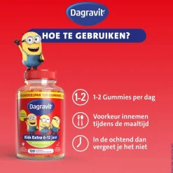 Dagravit Kids Multivitaminen Minions Gummies Sale