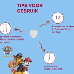 Dagravit Kids-Xtra Paw Patrol 3-5 jaar Kauwtabletten Outlet