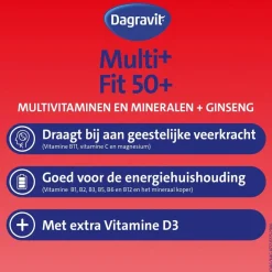 Dagravit Totaal 30 Vitaal 50+ Tabletten New