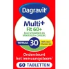 Dagravit Totaal 30 Vitaal 60+ Multivitaminen Tabletten New