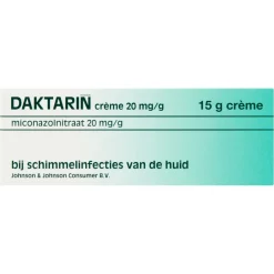 Daktarin Miconazolnitraat 20mg/g Crème bij Schimmelinfecties Sale