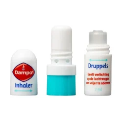 Dampo Inhaler en 2-in-1 Inhalatiedruppels Discount