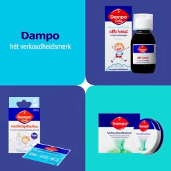 Dampo Kids Alle Hoest + Vrije Luchtwegen Nacht Kindersiroop
