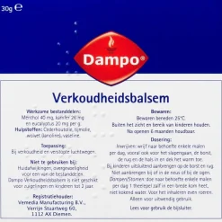 Dampo Verkoudheidsbalsem