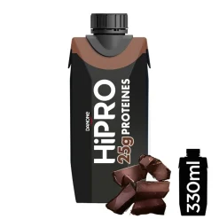 DANONE HiPRO Chocolade Proteïneshake Voordeelverpakking 32 x 330ml New