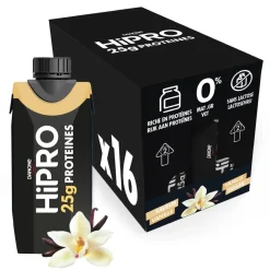DANONE HiPRO Vanille Proteïneshake Voordeelverpakking 16 x 330ml