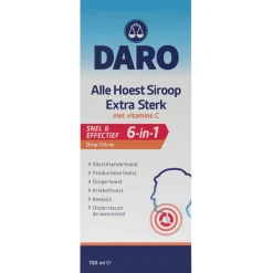 Daro Extra Sterk Alle Hoest Siroop met Vitamine C Online