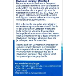Davitamon Compleet Weerstand Dragees Hot