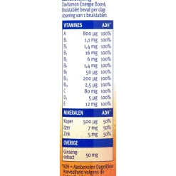 Davitamon Energie Boost¹ Ginseng Bruistabletten New