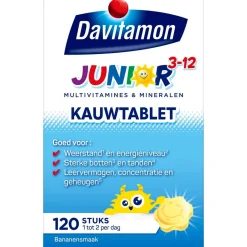 Davitamon Junior 3-12 Banaan Kauwtabletten Best