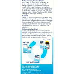 Davitamon Junior 1+ Framboos Vloeibare Vitaminen Hot