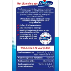 Davitamon Junior 3+ Framboos Kauwtabletten Discount