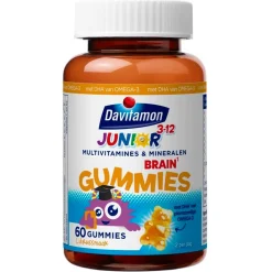 Davitamon Junior 3-12 Jaar Brain Gummies New