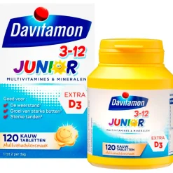Davitamon Junior 3+ Multifruit Kauwtabletten Hot