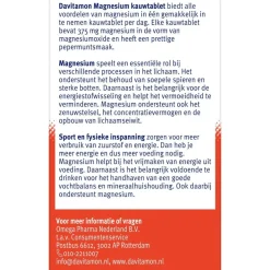 Davitamon Magnesium Kauwtabletten Clearance