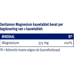 Davitamon Magnesium Kauwtabletten Clearance