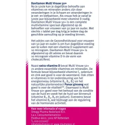 Davitamon Multi Vrouw 50+ Tabletten Hot